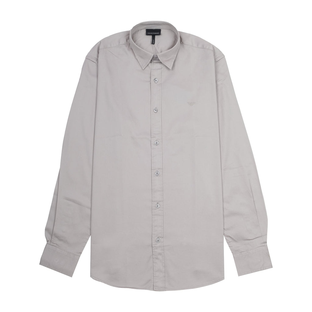 EMPORIO ARMANI Ethereal Stone Classic Fit Long Sleeve Shirt