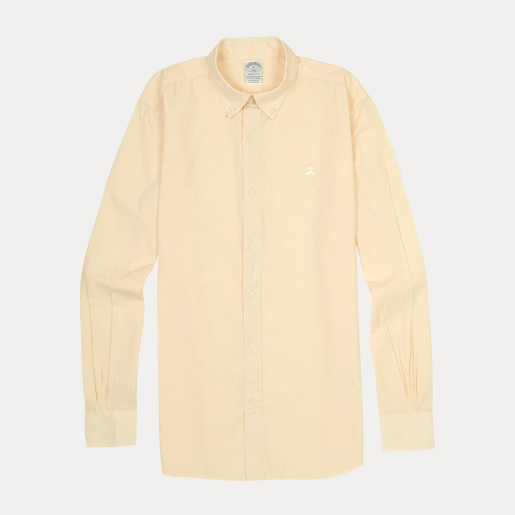 BROOKS BROTHERS Amber Dawn Tailored Fit Long Sleeve Gingham Shirt