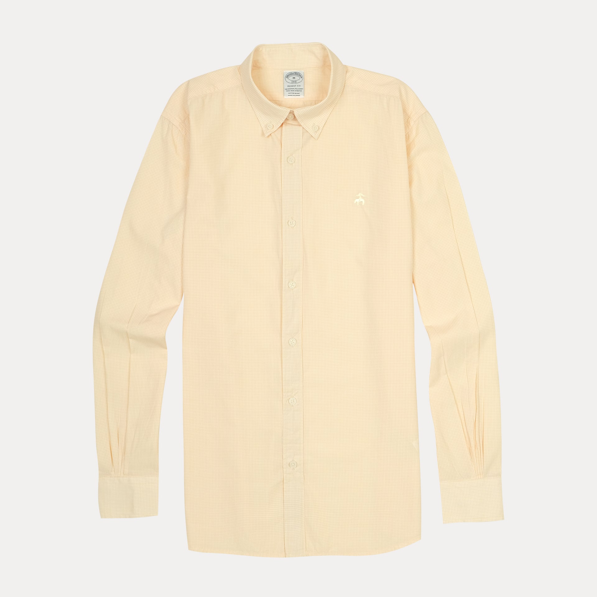 BROOKS BROTHERS Amber Dawn Tailored Fit Long Sleeve Gingham Shirt