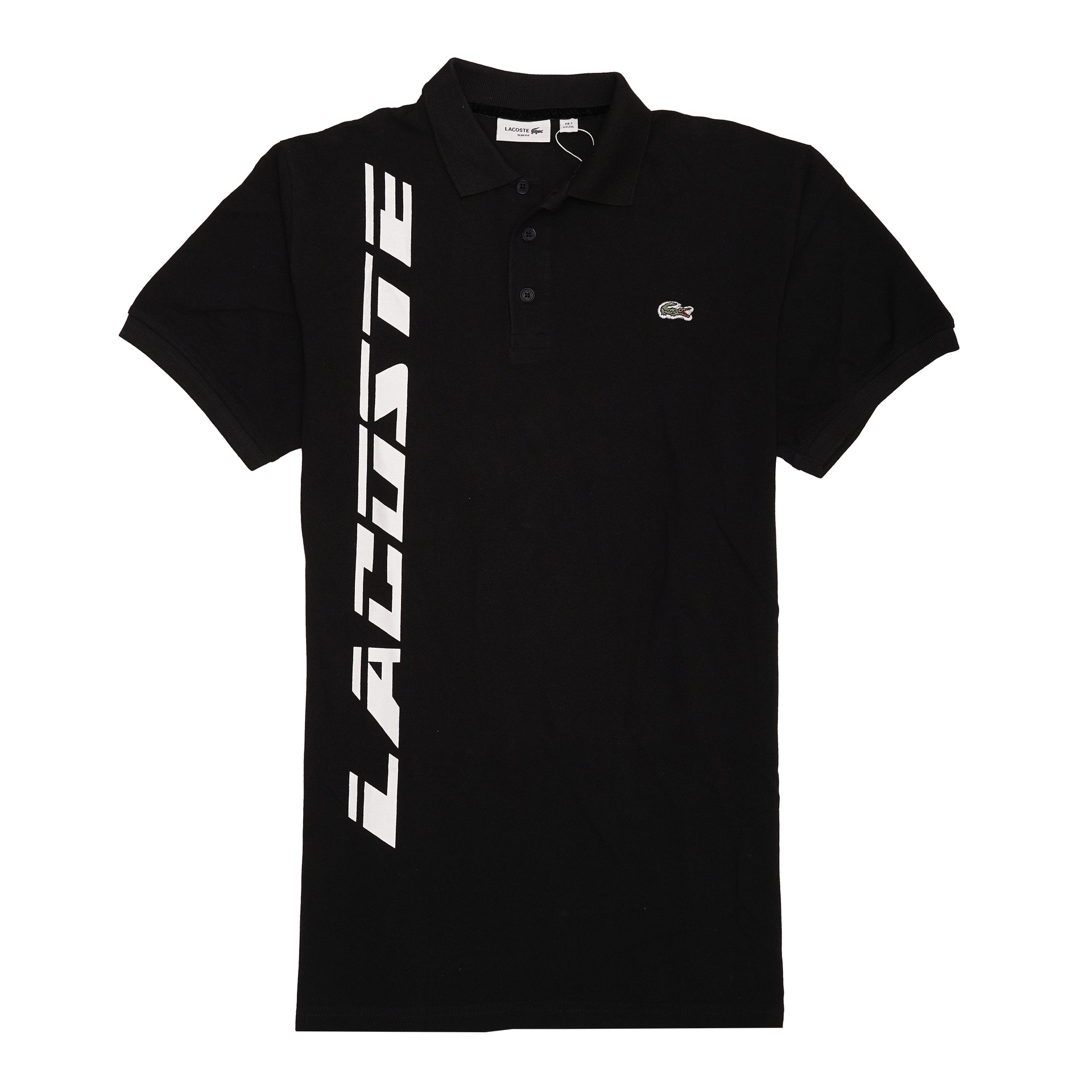 LACOSTE Midnight Onyx Slim Fit Signature Logo Polo Shirt