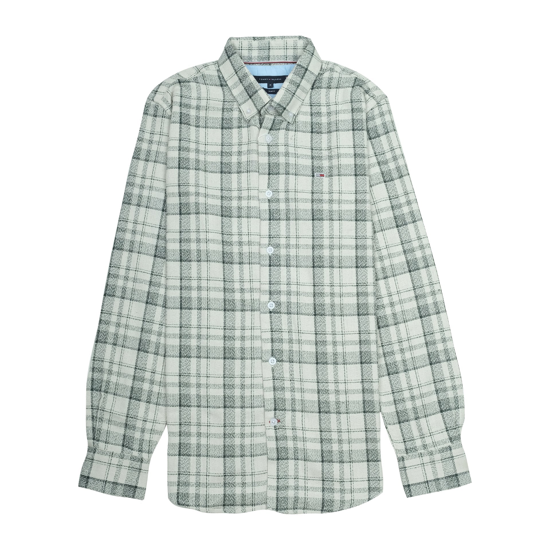 TOMMY HILFIGER Enchanted Fern Classic Fit Long Sleeve Flannel Shirt