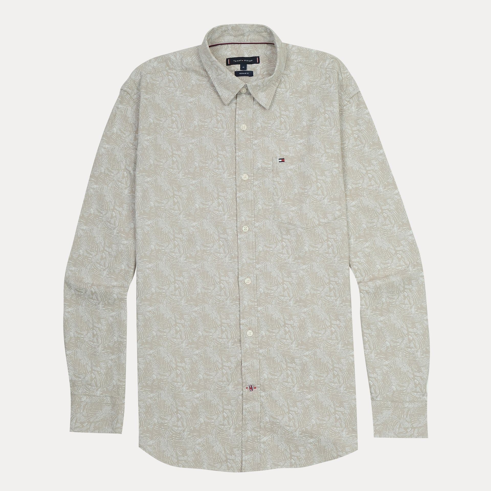 Tommy Hilfiger Regular Fit Leaf Print Shirt