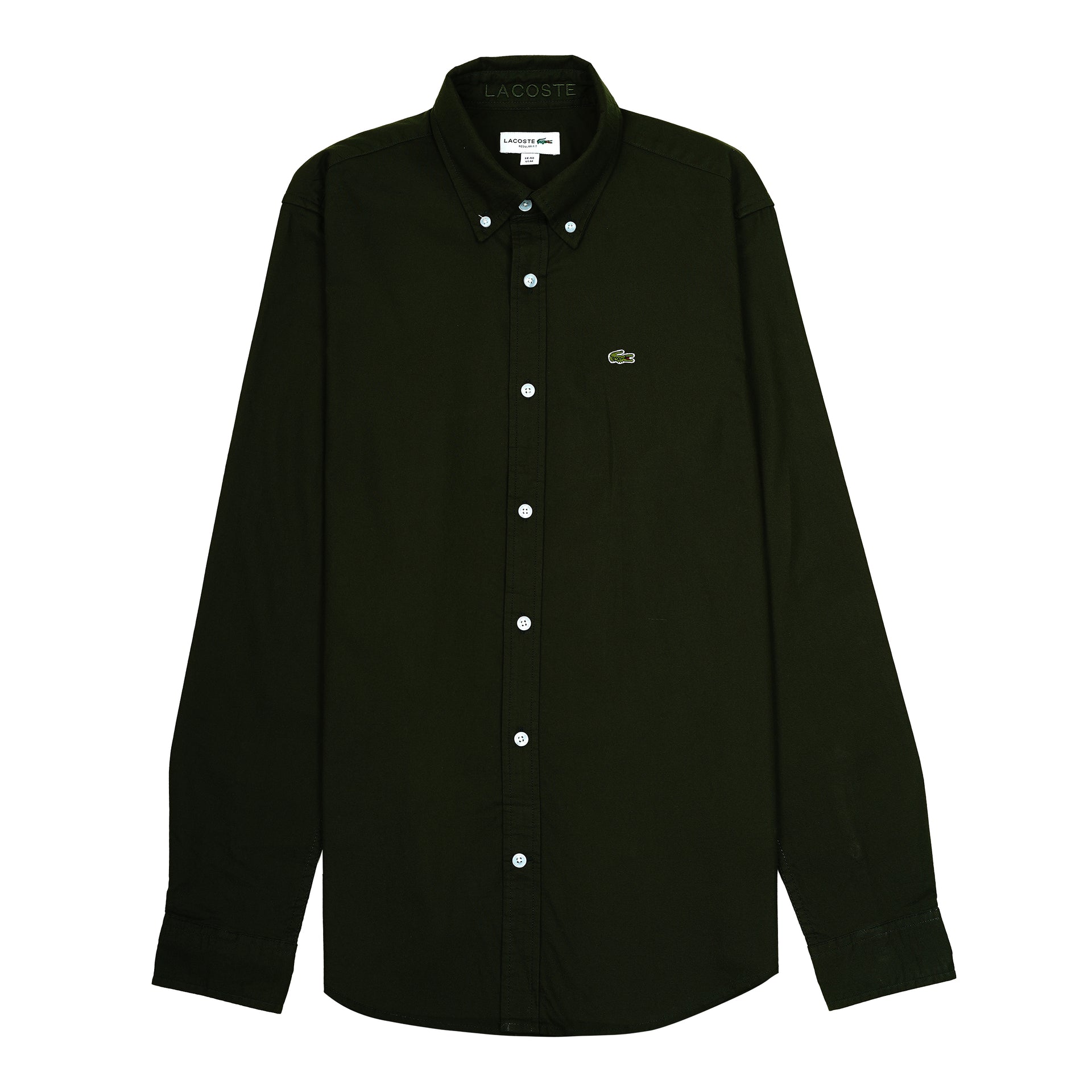 LACOSTE Mystic Fern Classic Fit Long Sleeve Button-Down Shirt