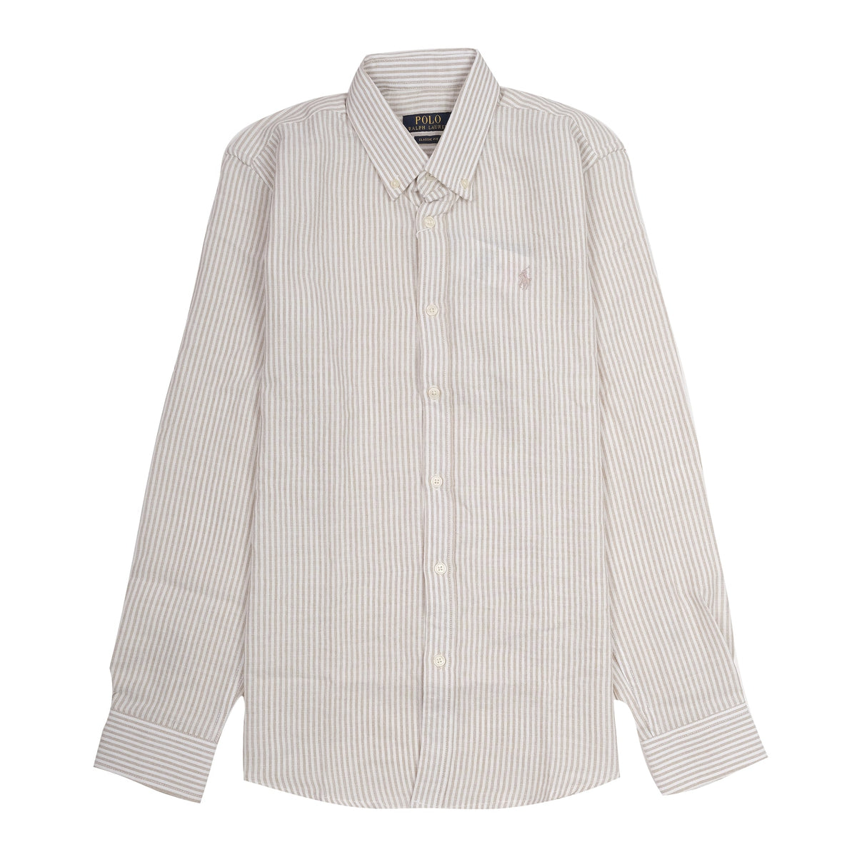 POLO RALPH LAUREN Serene Dune Classic Fit Striped Button-Down Shirt