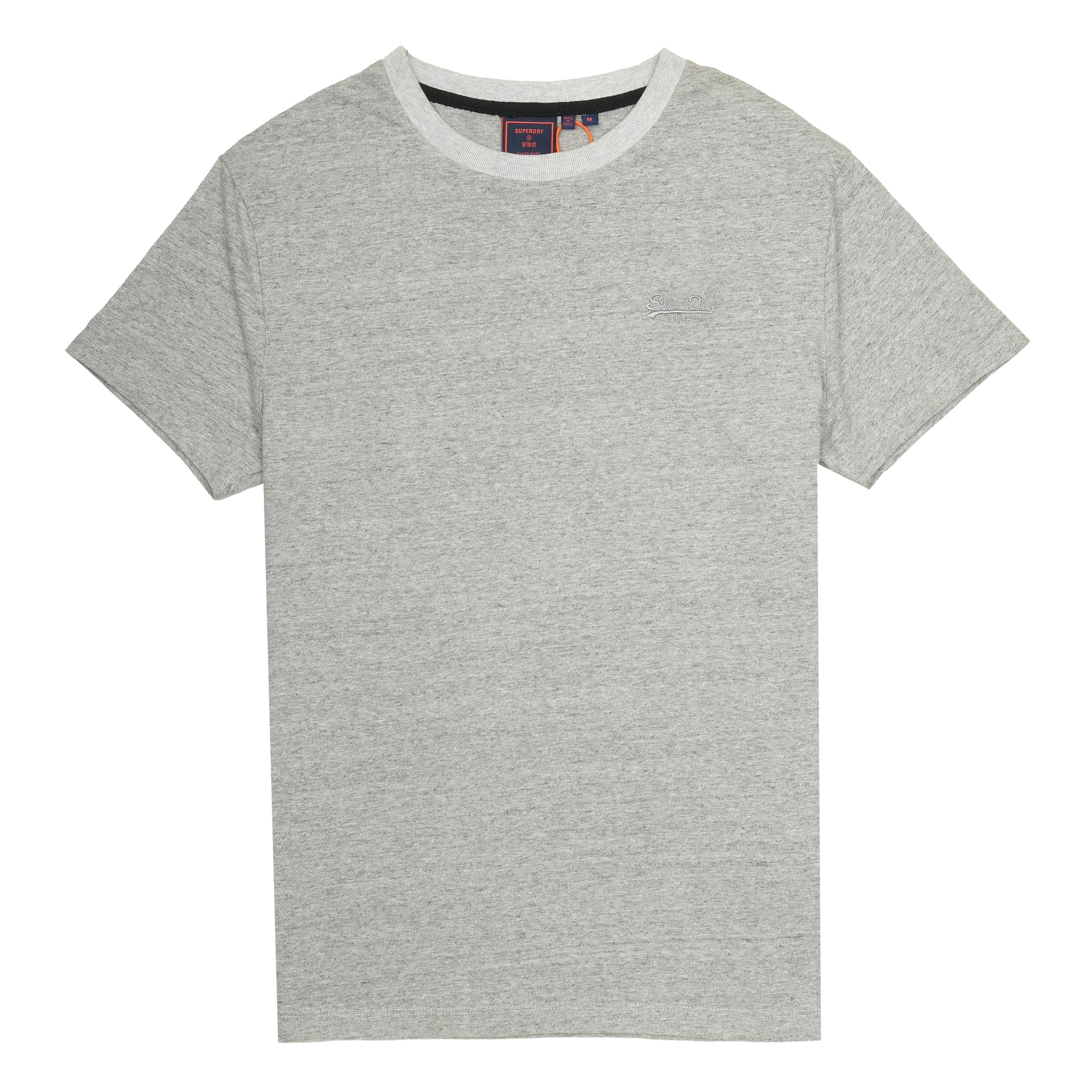 SUPERDRY Silver Mist Classic Fit Crew Neck Tee