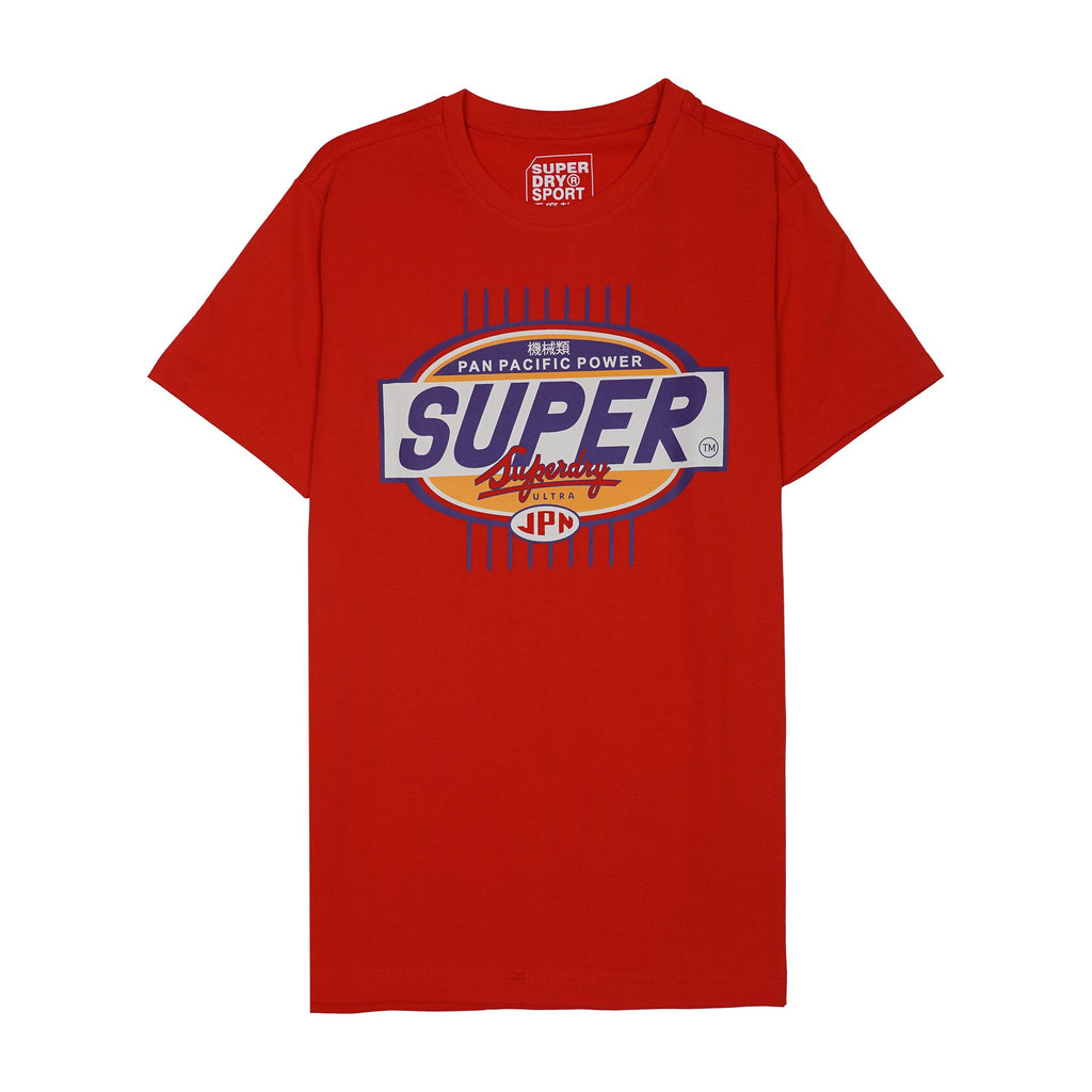 SUPERDRY Radiant Ember Relaxed Fit Short Sleeve Graphic Tee