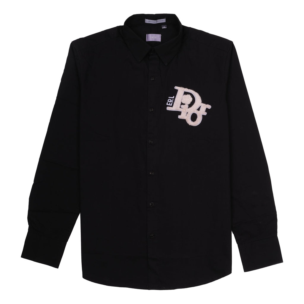 DIOR Midnight Noir Slim Fit Long Sleeve Shirt
