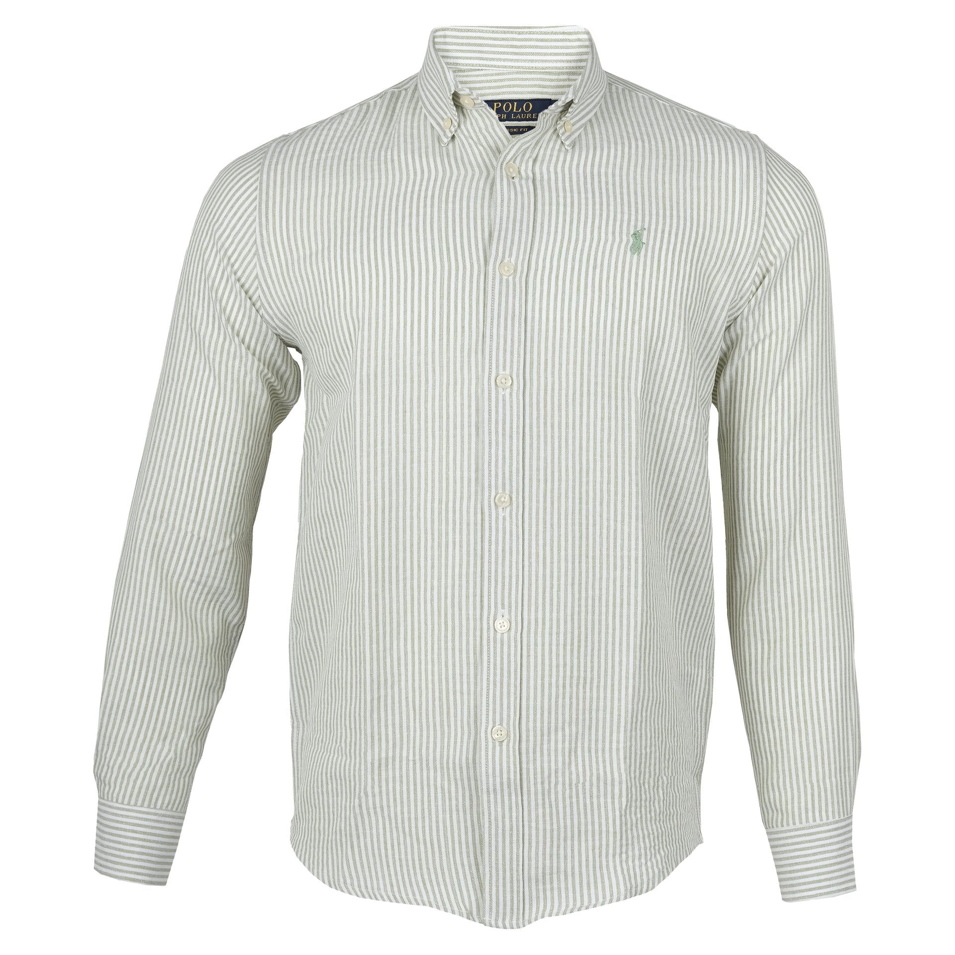POLO RALPH LAUREN Ocean Breeze Classic Fit Striped Button-Down Shirt