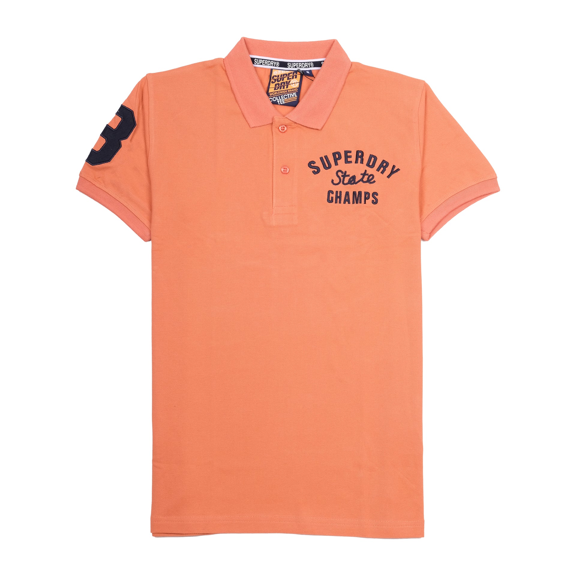 SUPERDRY Radiant Coral Classic Fit Polo Shirt