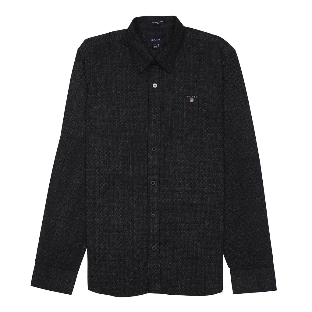 GANT Astral Indigo Tailored Fit Long Sleeve Oxford Shirt