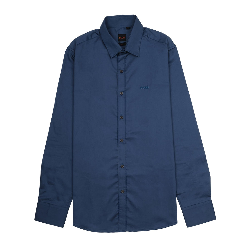 BOSS Twilight Navy Classic Fit Long Sleeve Shirt