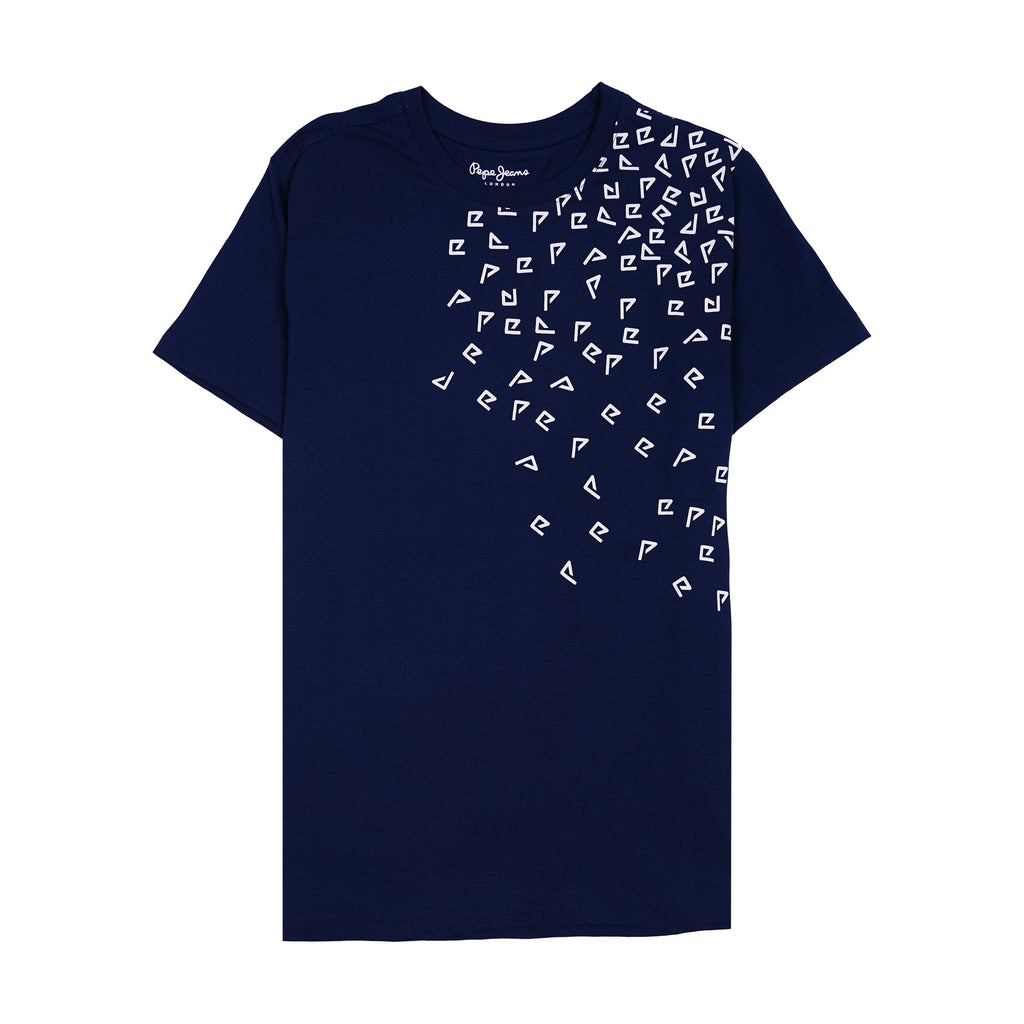 PEPE JEANS Celestial Sapphire Relaxed Fit Short Sleeve Graphic T-Shirt
