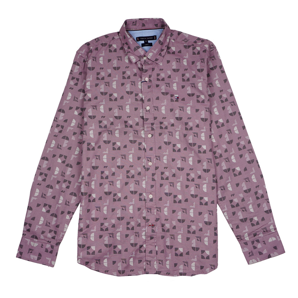 LUXURY Aurelian Haze Classic Fit Long Sleeve Shirt