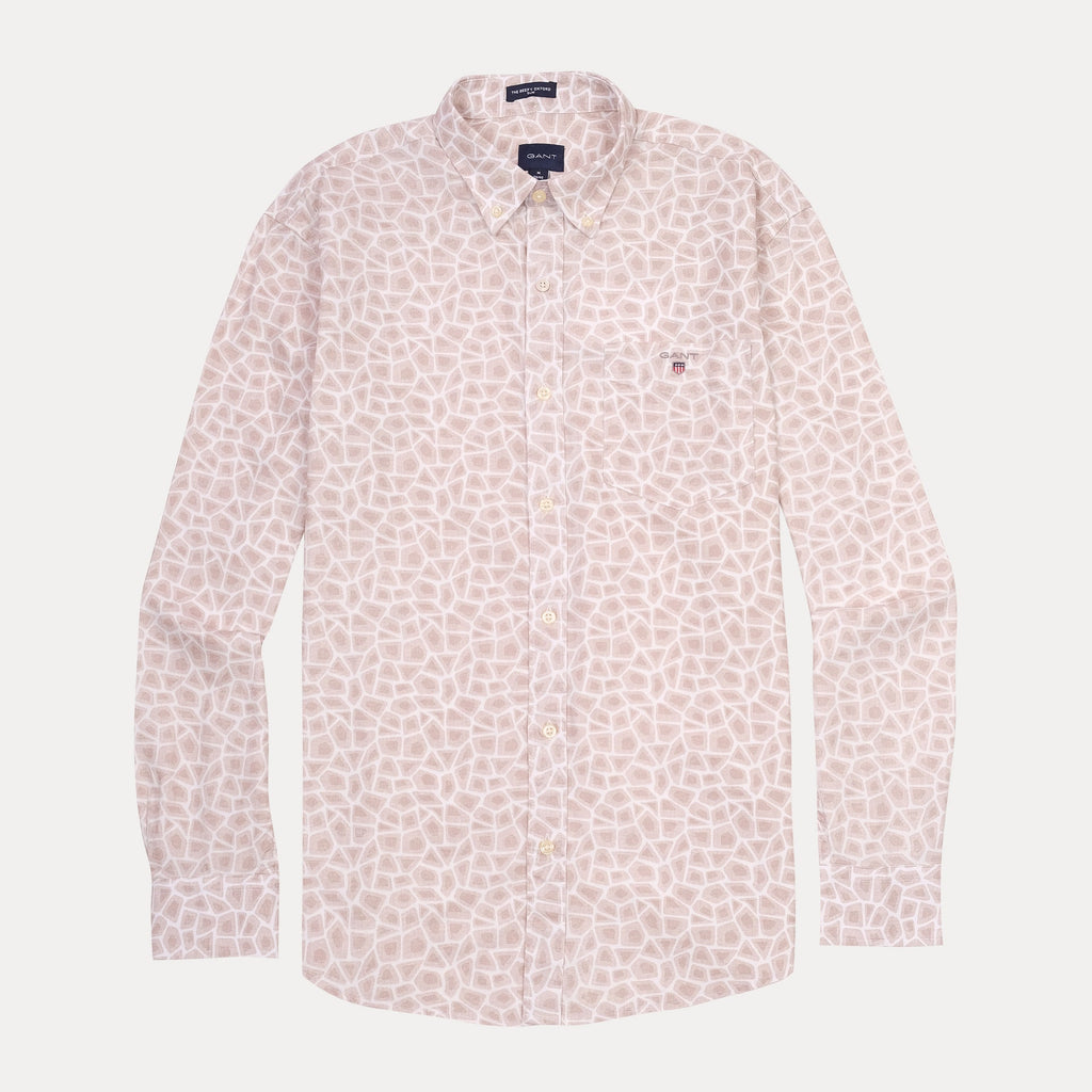 GANT Serene Blush Slim Fit Long Sleeve Oxford Shirt