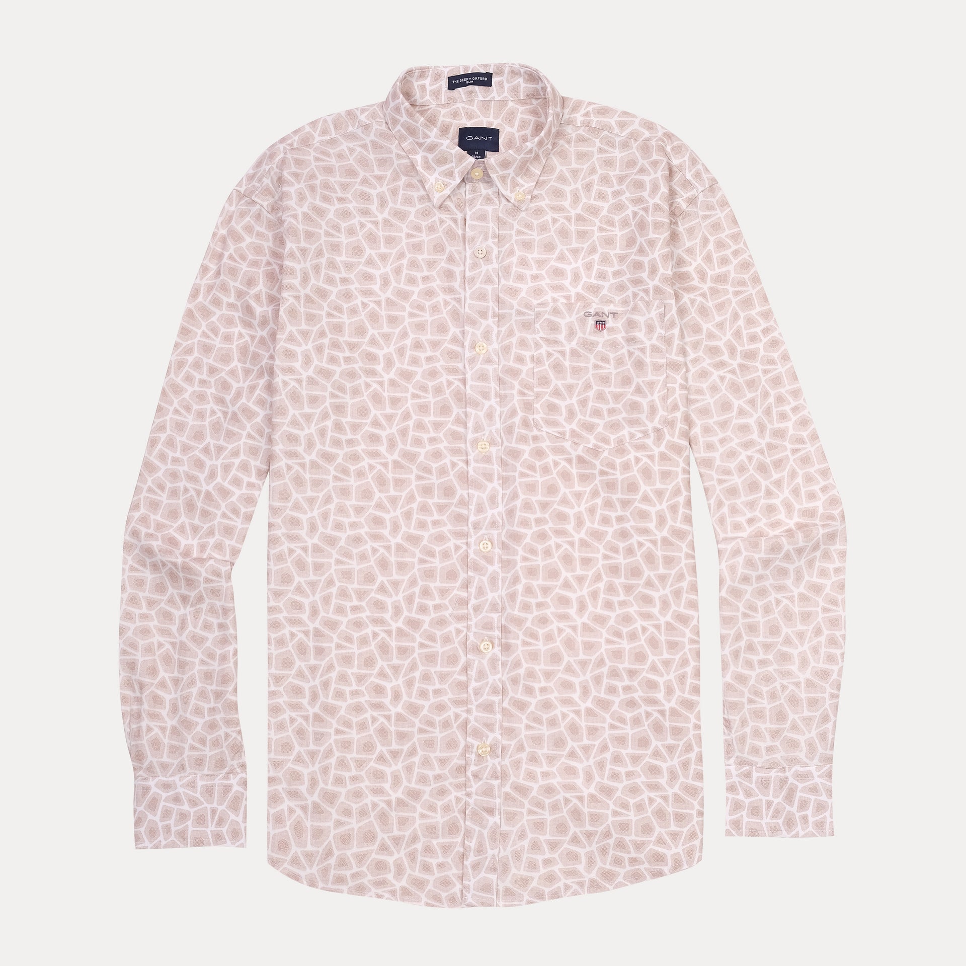 GANT Serene Blush Slim Fit Long Sleeve Oxford Shirt