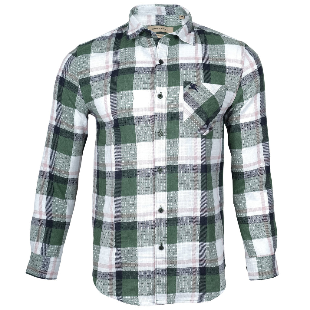 BURBERRY Enchanted Forest Slim Fit Long Sleeve Casual Shirt