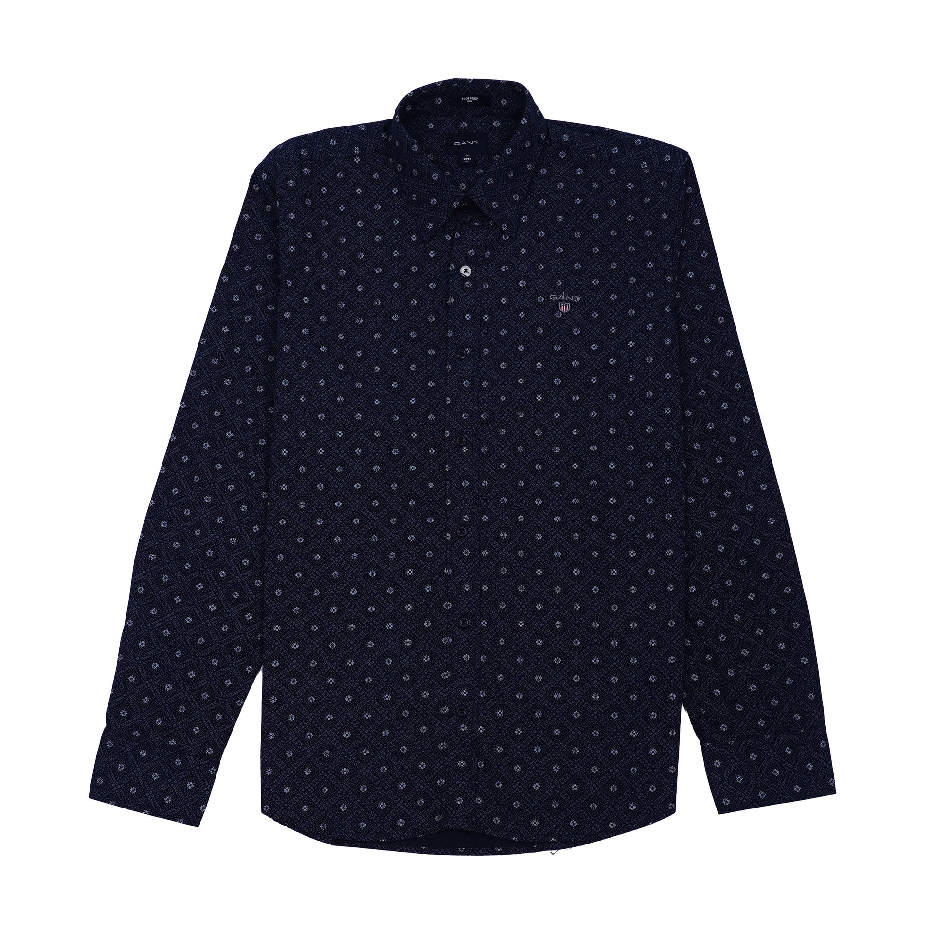 GANT Astral Indigo Classic Fit Long Sleeve Shirt