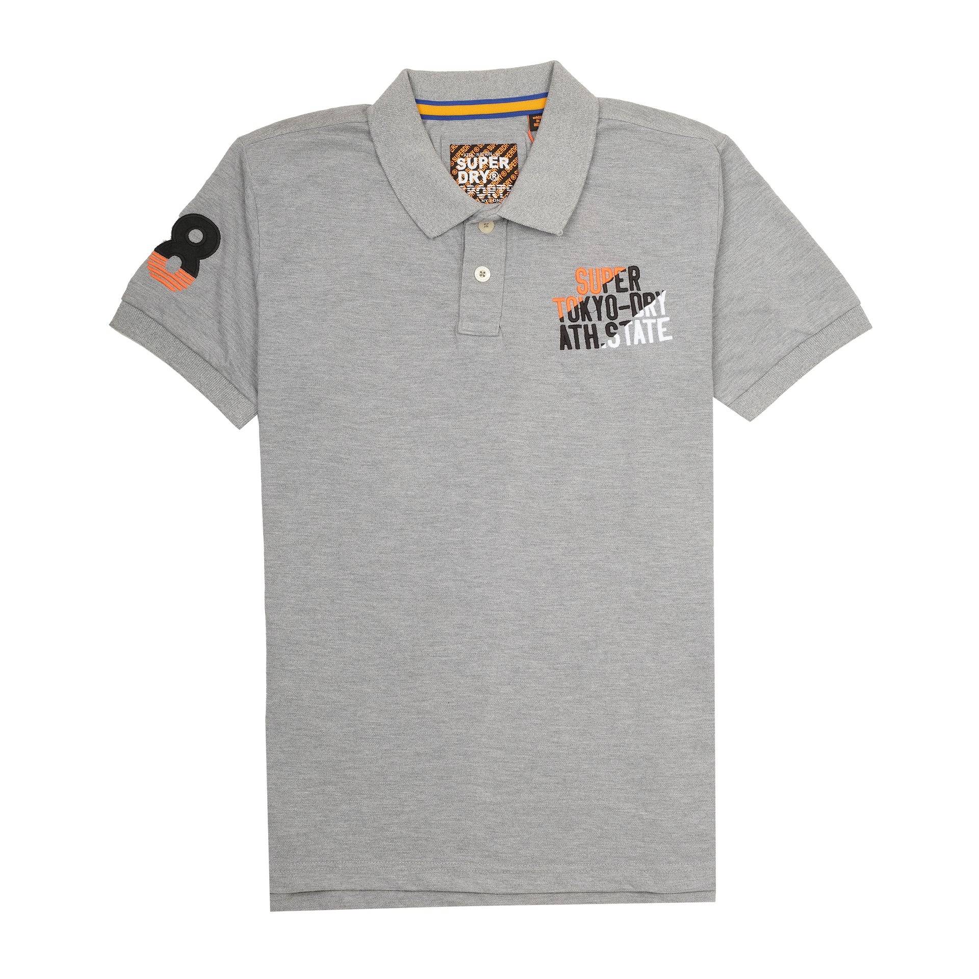 SUPERDRY Urban Slate Slim Fit Piqu�� Polo Shirt