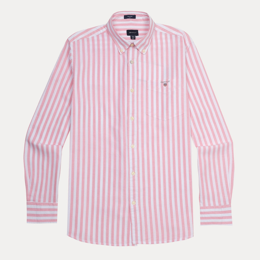 GANT Serene Blossom Tailored Fit Long Sleeve Striped Button-Down Shirt
