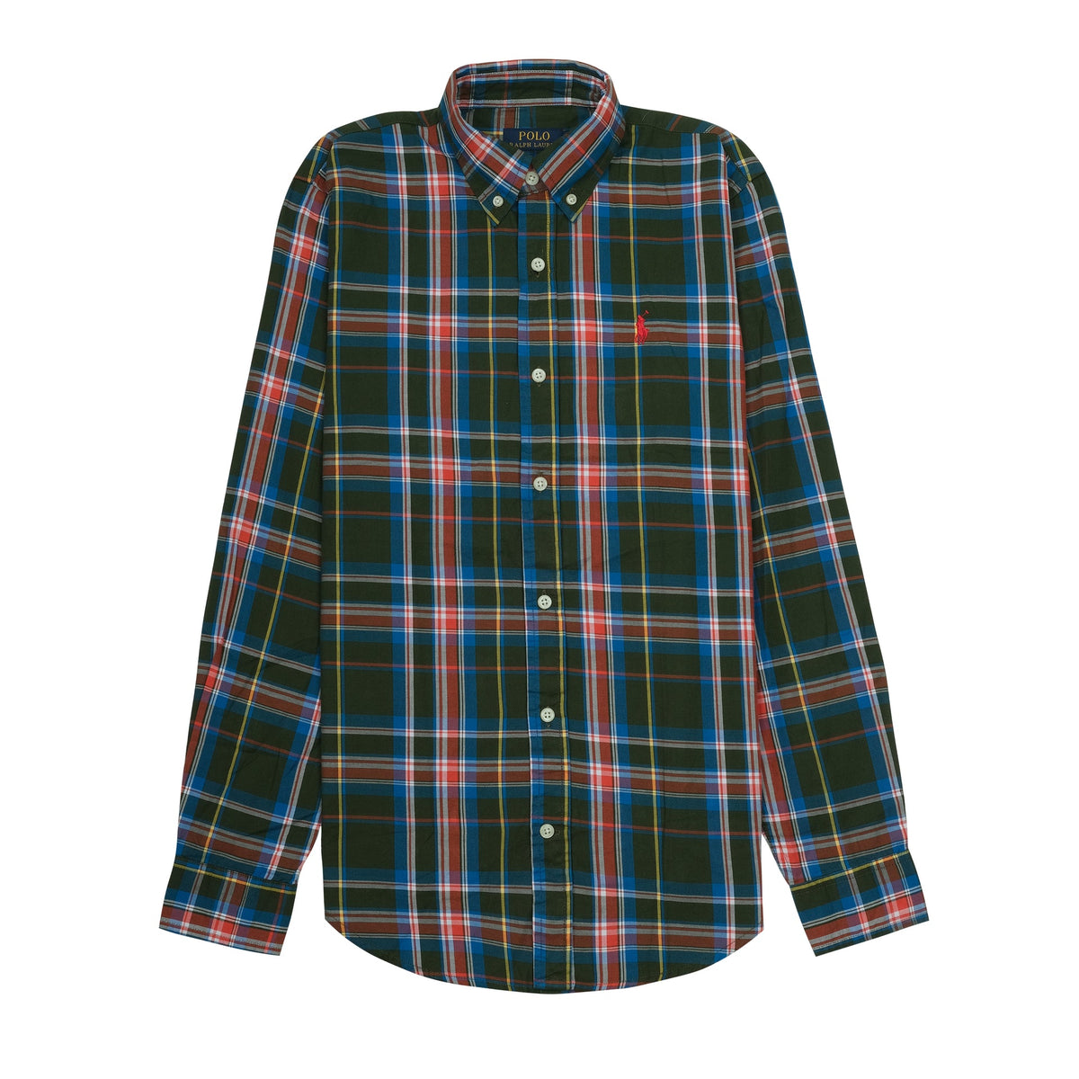 POLO RALPH LAUREN Enchanted Forest Plaid Classic Fit Long Sleeve Button-Down Shirt