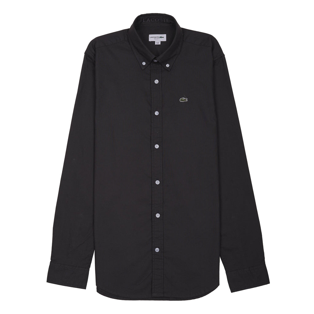 LACOSTE Obsidian Whisper Classic Fit Long Sleeve Button-Up Shirt