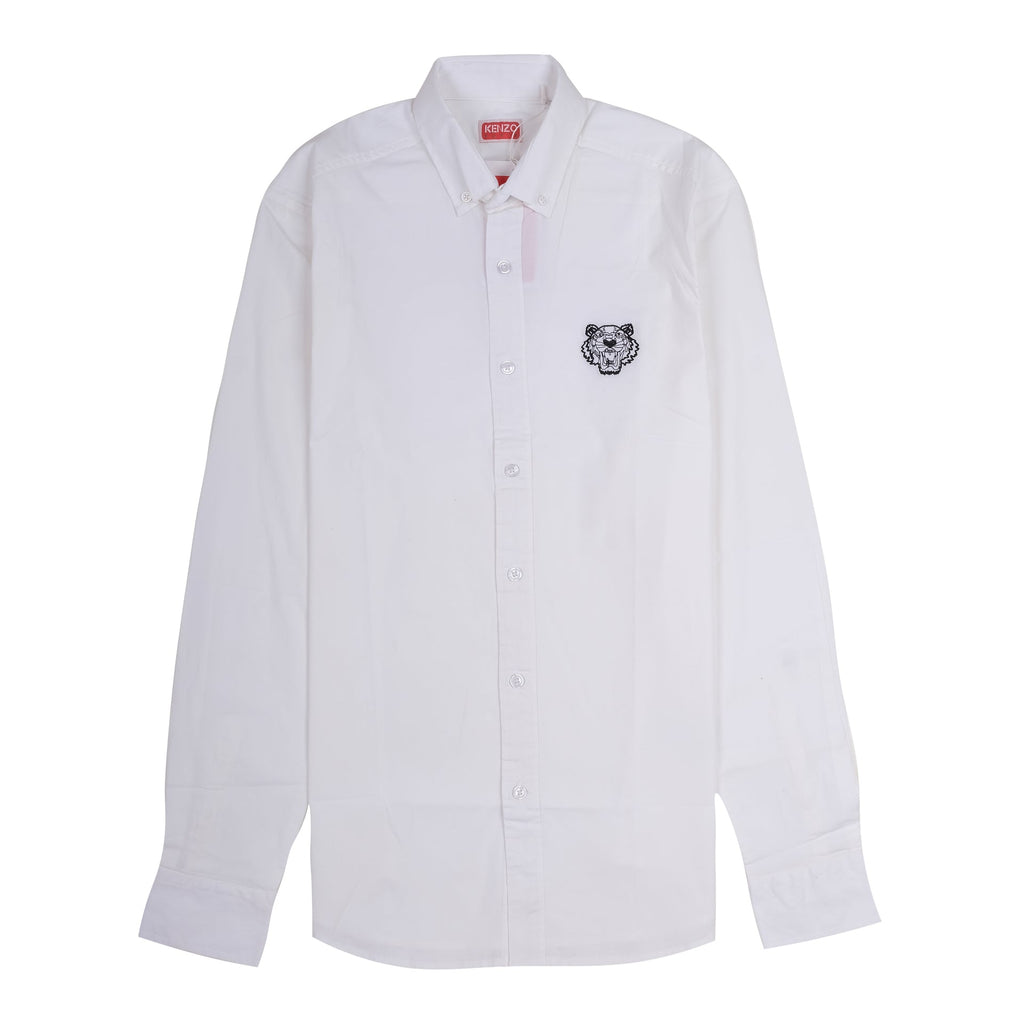 KENZO Paris Frosted Snow Slim Fit Long Sleeve Shirt