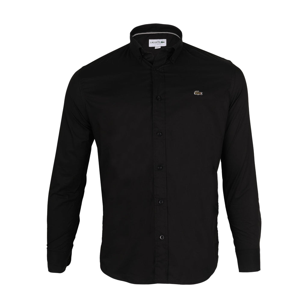 LACOSTE Midnight Noir Classic Fit Long Sleeve Shirt