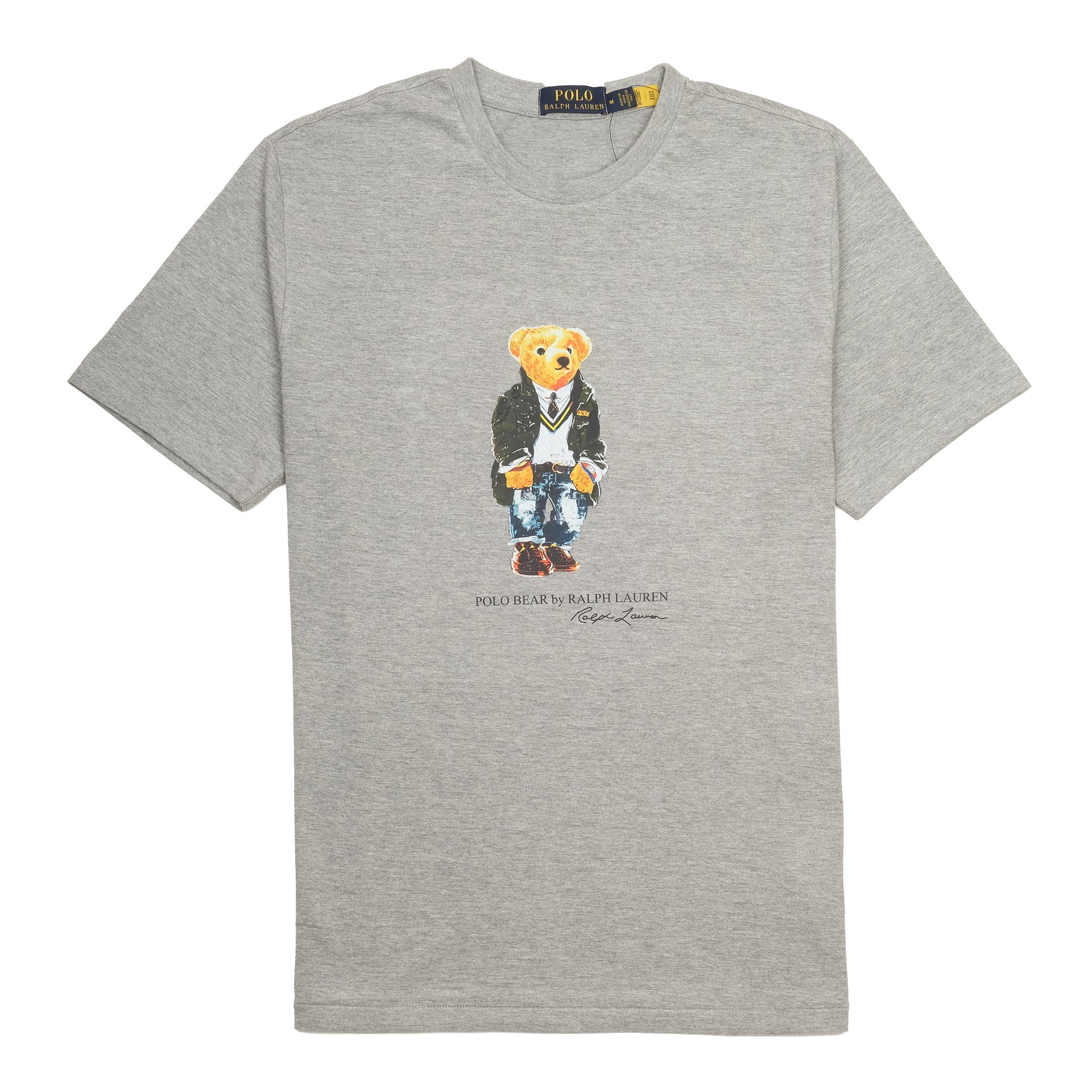 POLO RALPH LAUREN Misty Ash Relaxed Fit Short Sleeve Graphic Tee