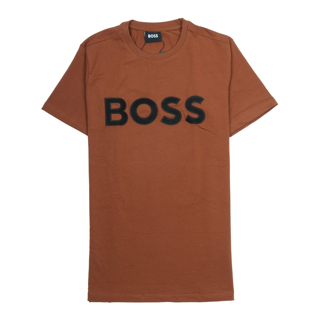 BOSS Rustic Terracotta Classic Fit Logo Tee