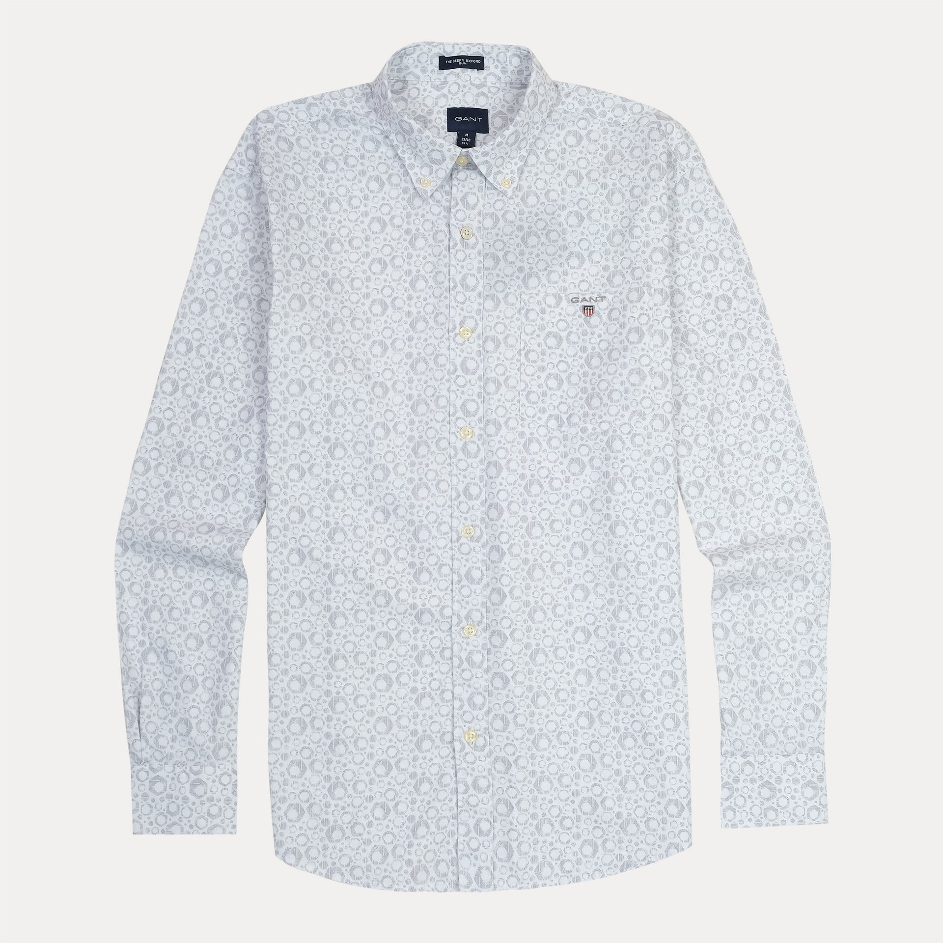 GANT Ethereal Frost Slim Fit Long Sleeve Oxford Shirt