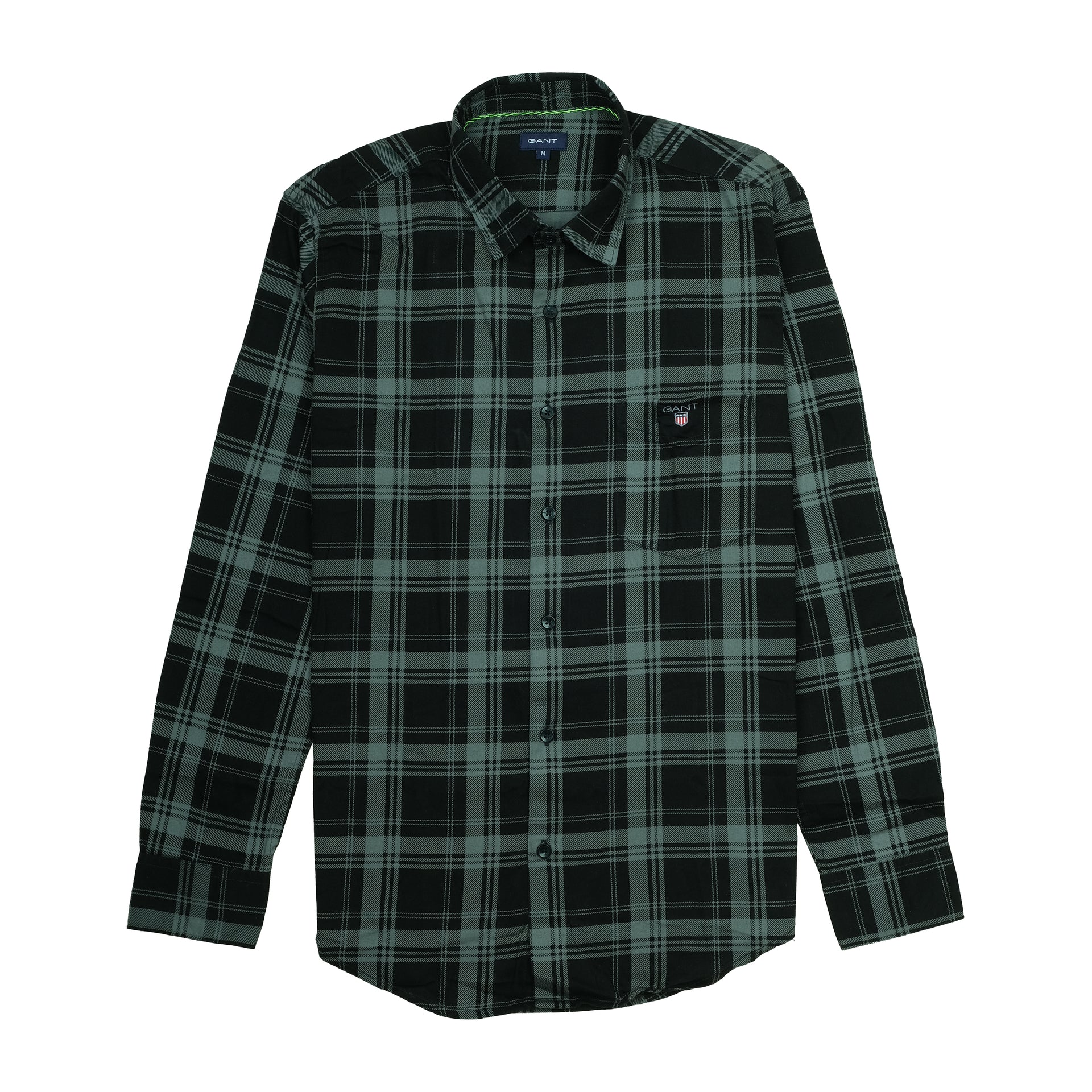 GANT Forest Shadow Slim Fit Long Sleeve Flannel Shirt