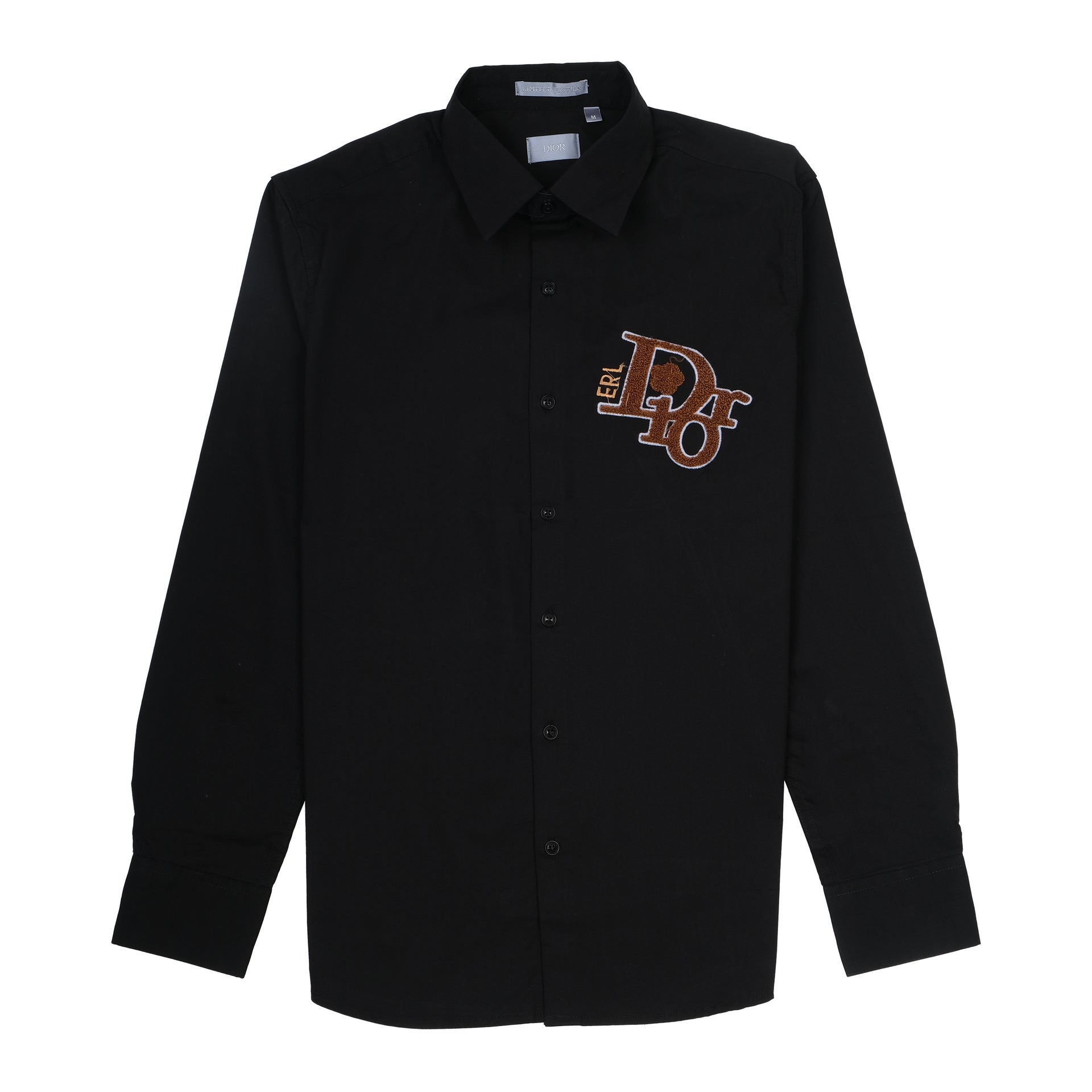 DIOR Midnight Noir Slim Fit Long Sleeve Shirt