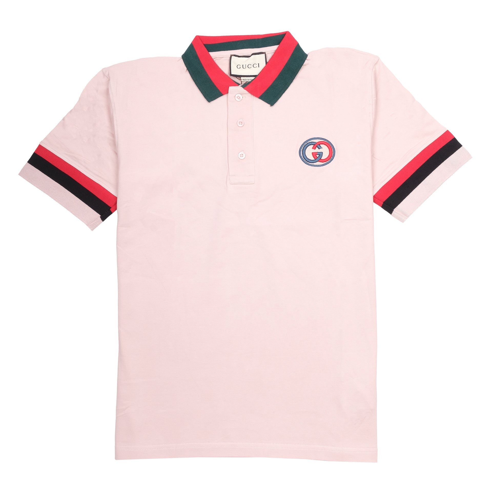 GUCCI Blushing Petal Slim Fit Piqu�� Polo Shirt
