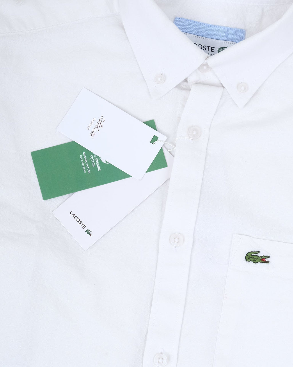 LACOSTE Cloud Whisper Classic Fit Long Sleeve Cotton Oxford Shirt