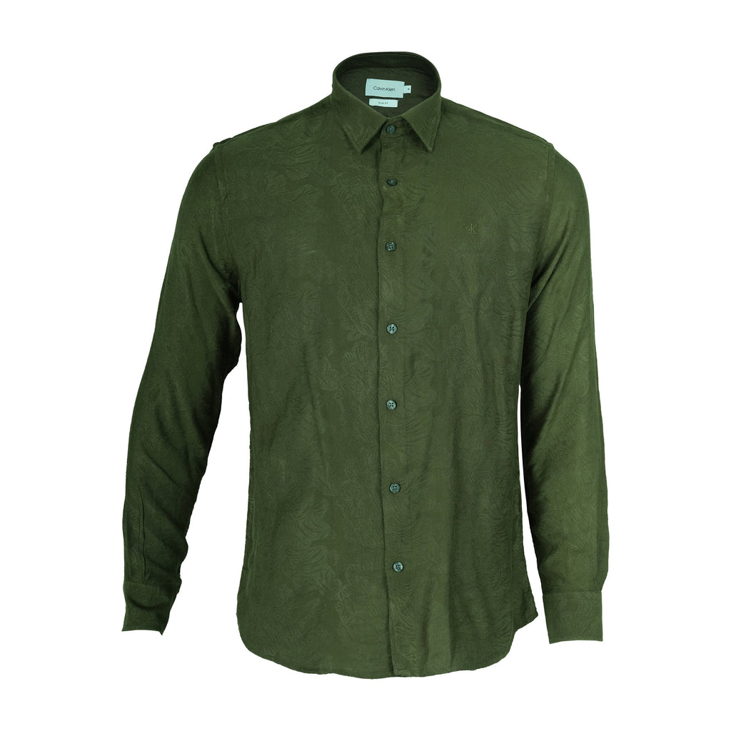 CALVIN KLEIN Enchanted Forest Slim Fit Long Sleeve Shirt