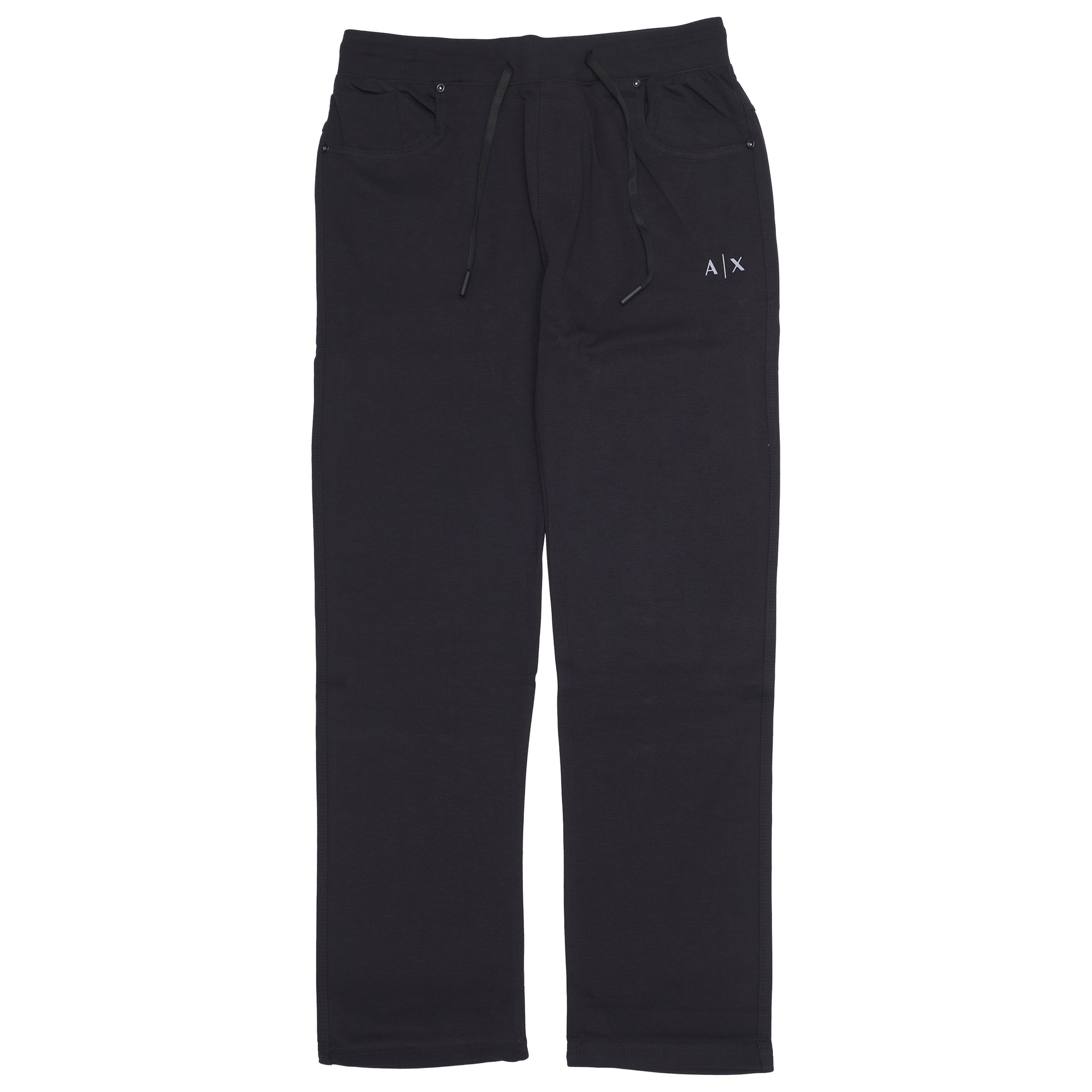 ARMANI EXCHANGE Midnight Onyx Relaxed Fit Drawstring Lounge Pants