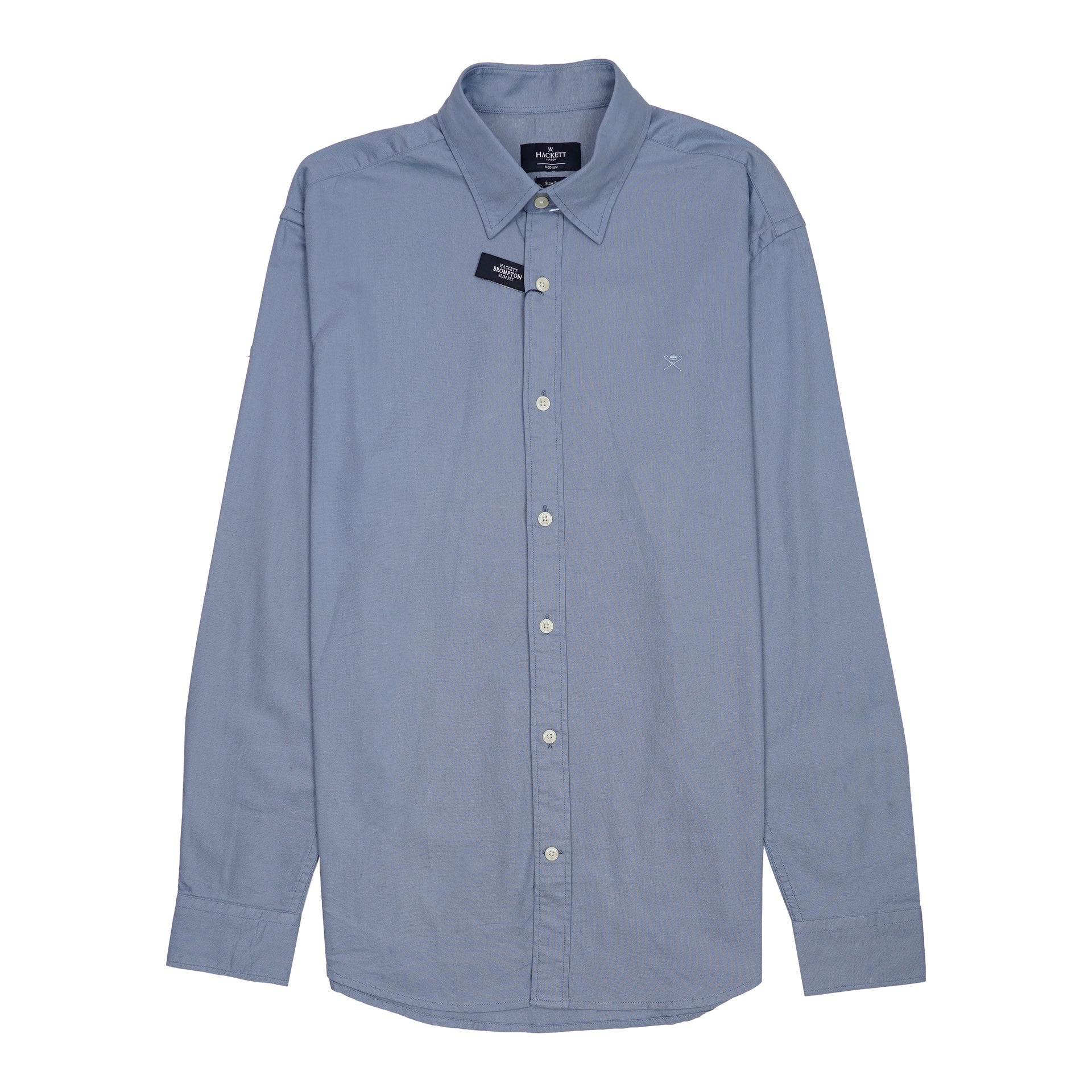 HACKETT Ethereal Cyan Tailored Fit Long Sleeve Shirt