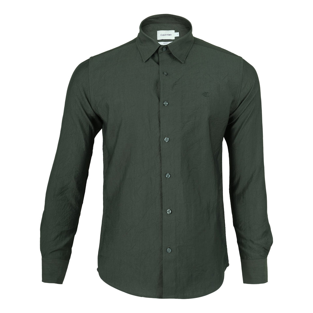CALVIN KLEIN Forest Whisper Slim Fit Long Sleeve Shirt