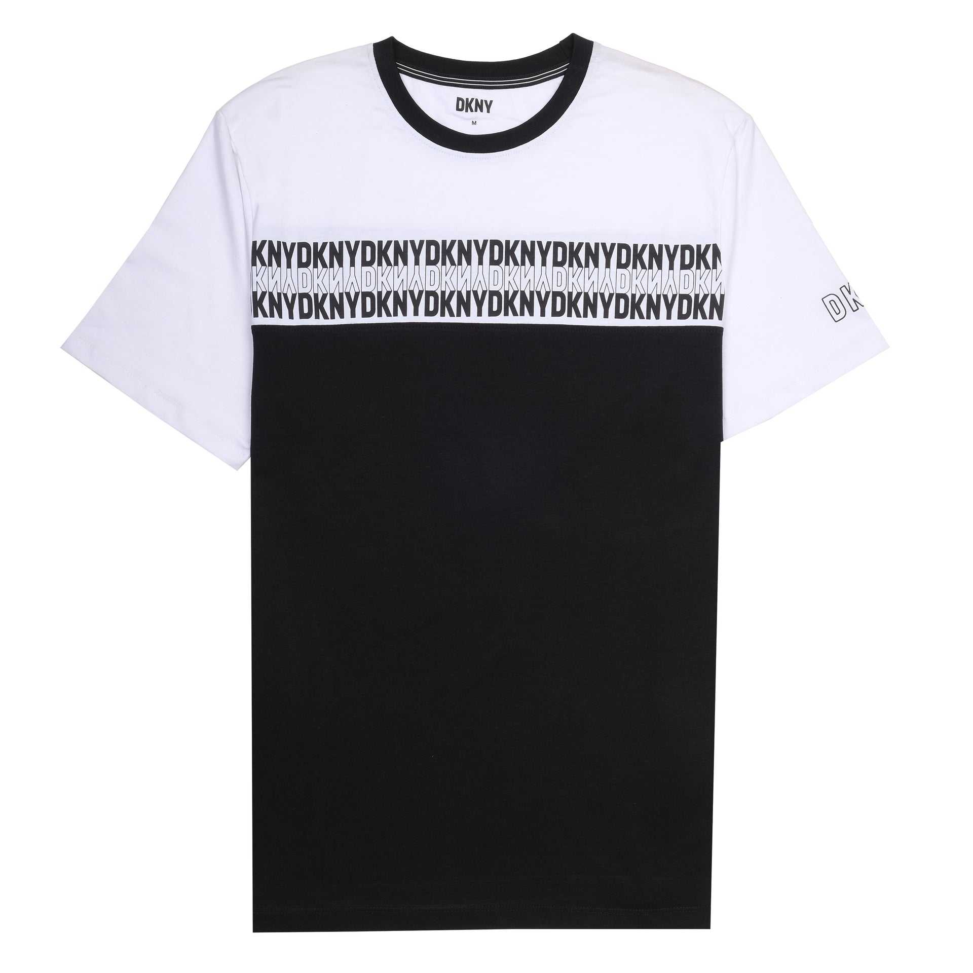 DKNY Onyx Noir Oversized Short Sleeve Tee