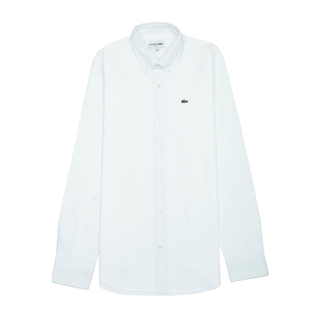 LACOSTE Opulent Pearl Classic Fit Long Sleeve Button-Up Shirt