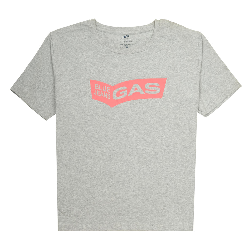 GAS Silver Mist Casual Fit Short Sleeve Graphic Tee