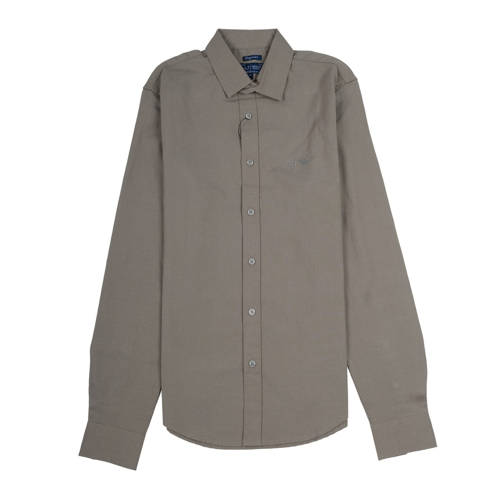 AJ Rustic Clay Classic Fit Long Sleeve Shirt