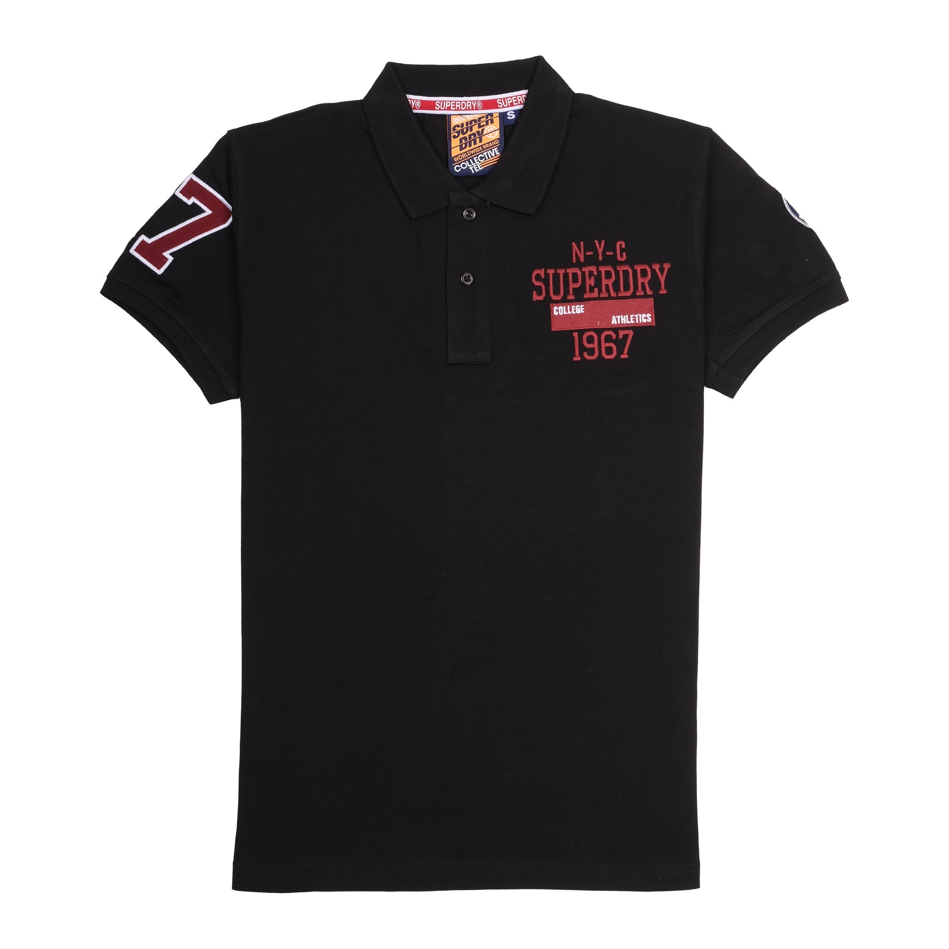 SUPERDRY Midnight Onyx Classic Fit Polo Shirt