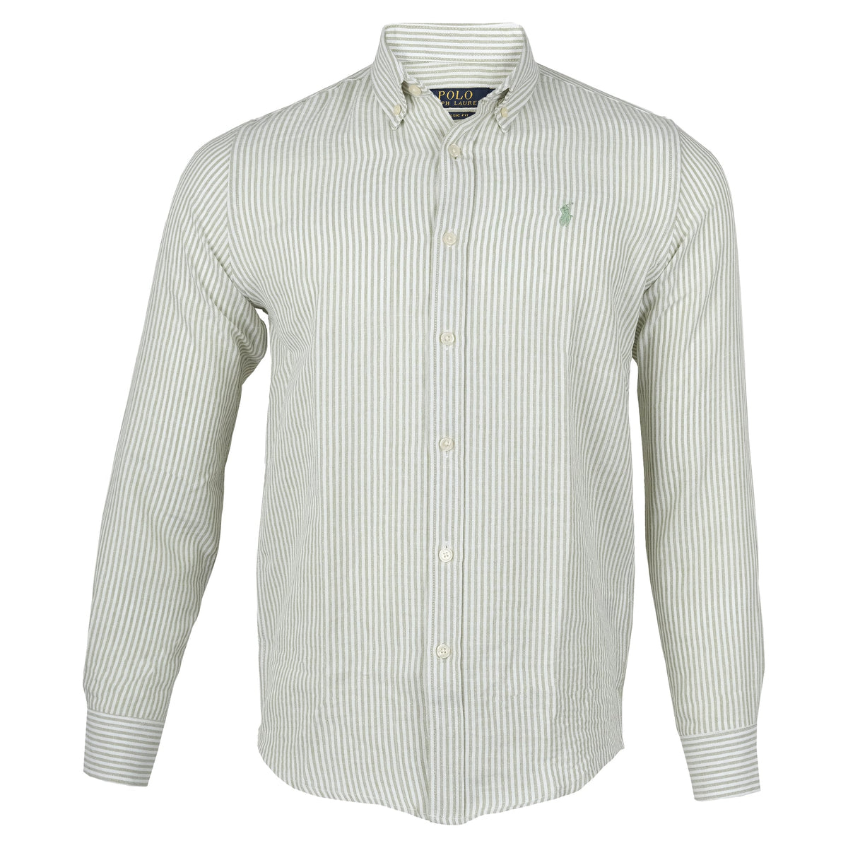 POLO RALPH LAUREN Ocean Breeze Classic Fit Striped Button-Down Shirt