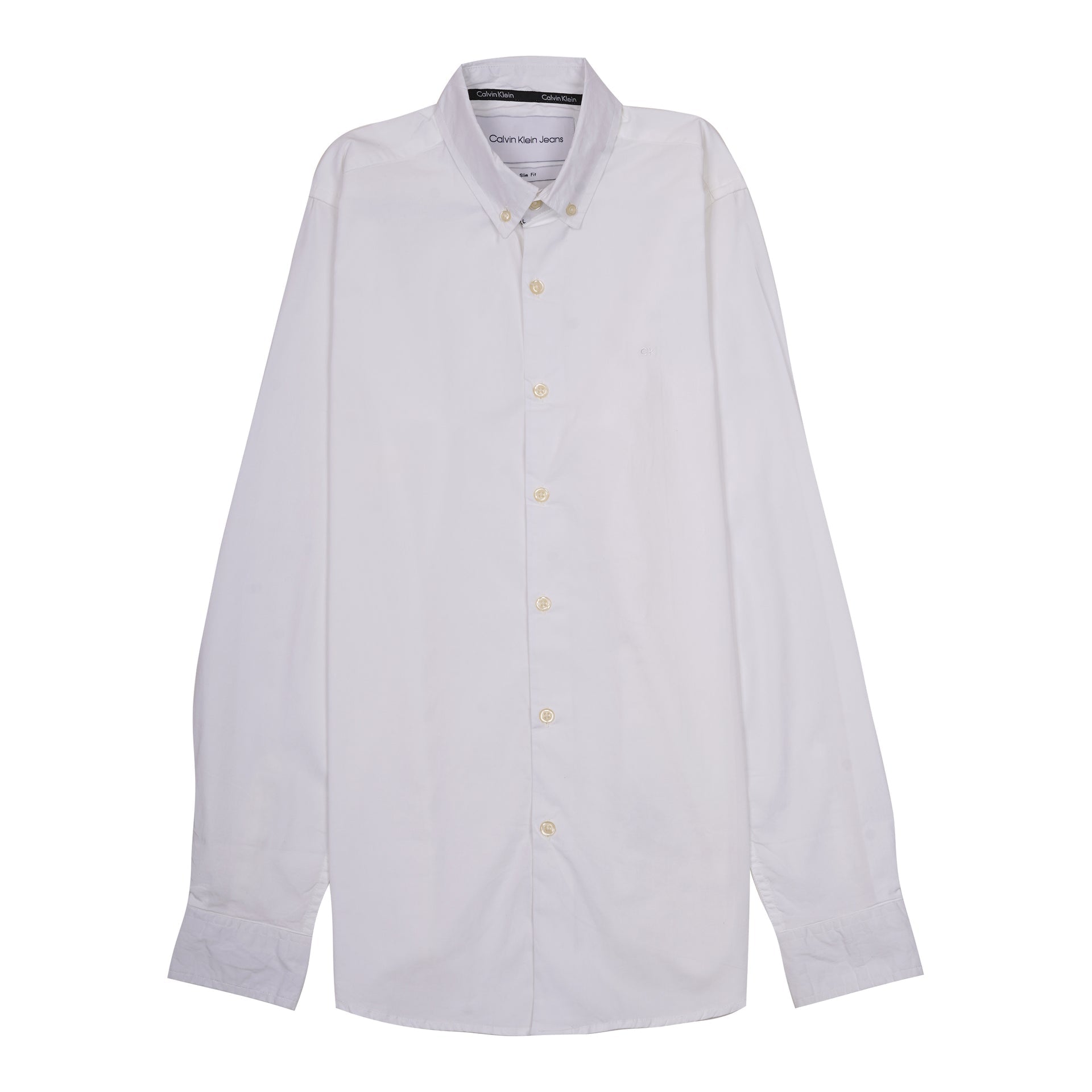 CALVIN KLEIN JEANS Luminous Mist Classic Fit Long Sleeve Button-Up Shirt