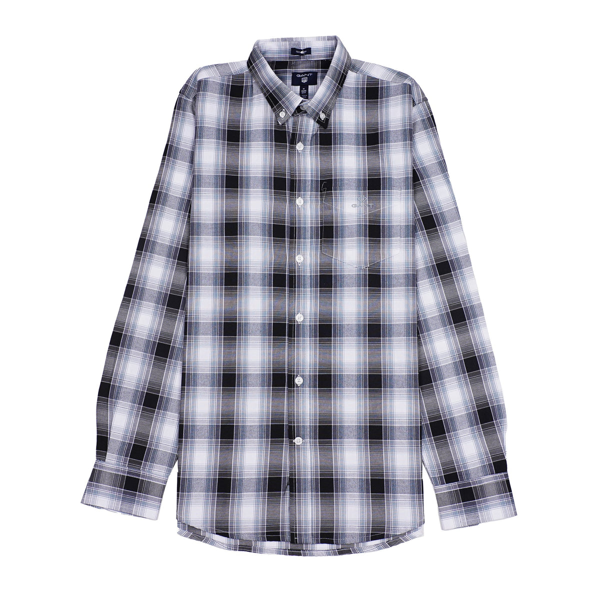 GANT Prismatic Cobalt Echo Classic Fit Long Sleeve Button-Down Shirt