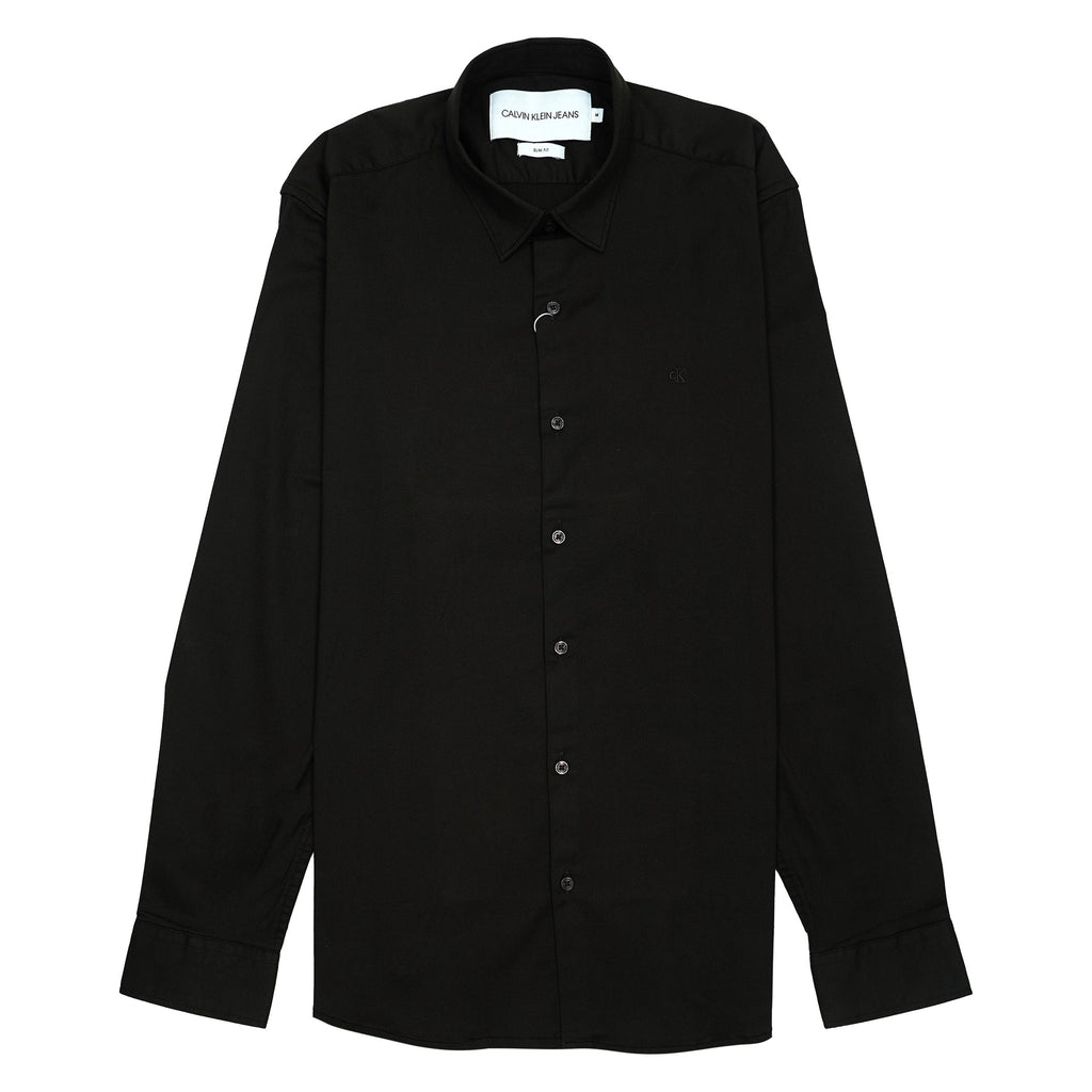 CALVIN KLEIN JEANS Lucent Onyx Tailored Fit Long Sleeve Shirt