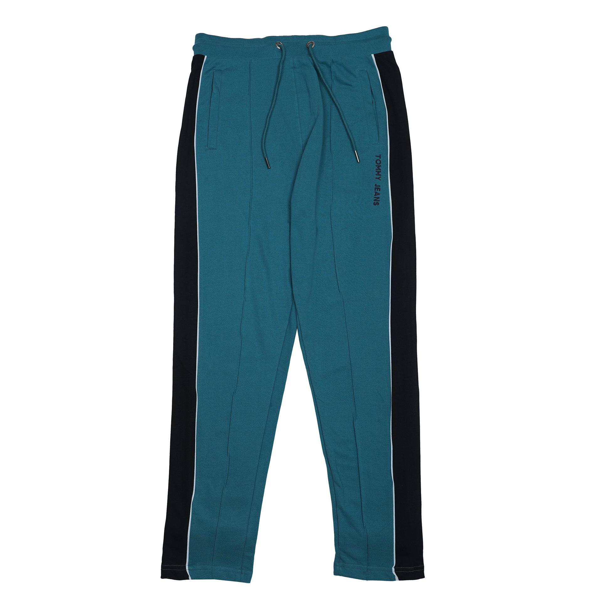 TOMMY JEANS Seraphic Teal Tailored Fit Colorblock Track Pants