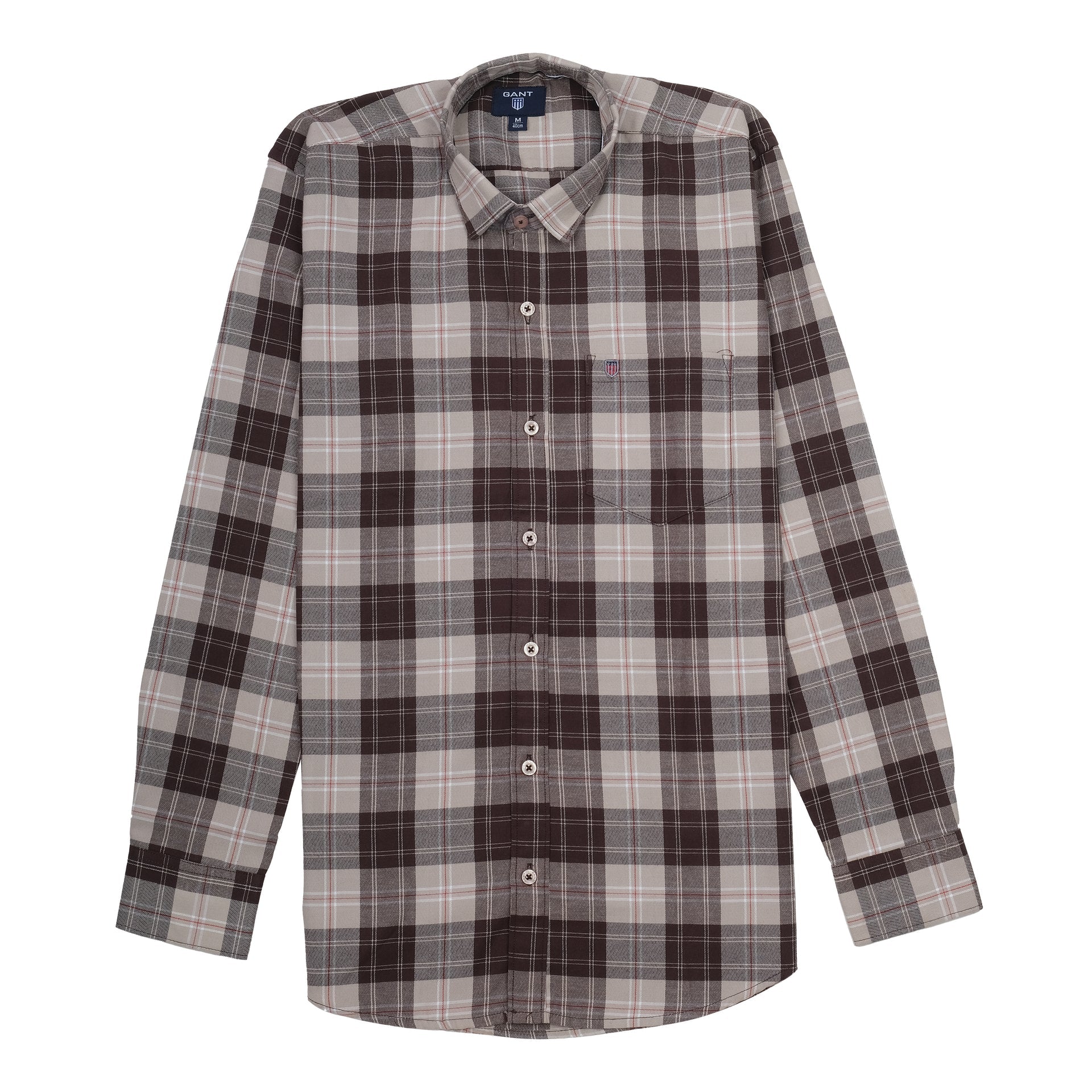 GANT Rustic Earth Slim Fit Long Sleeve Casual Shirt