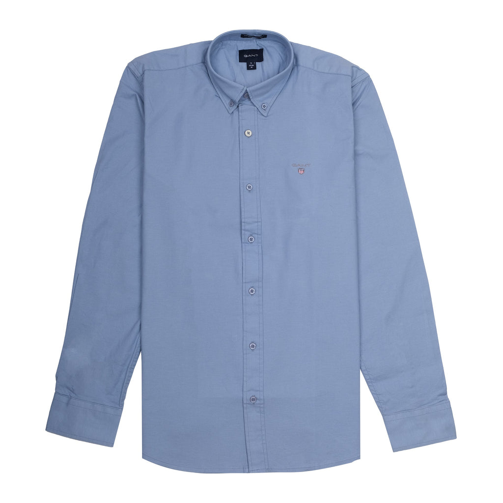GANT Serene Sky Slim Fit Long Sleeve Button-Up Shirt